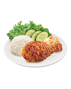 Cơm gà sốt K-Chicken
